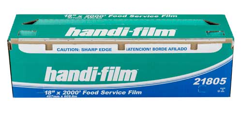 18in food service film