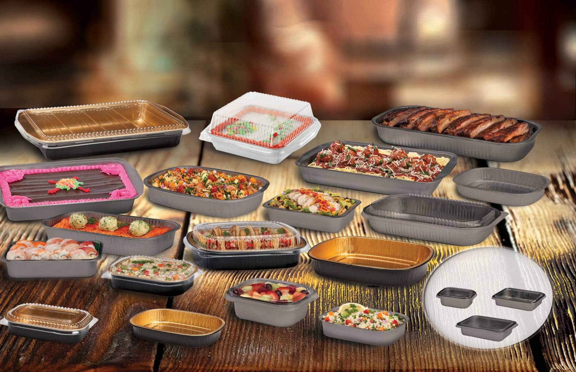 Foil & Aluminum Food Containers: Great for Take-Out & To-Go