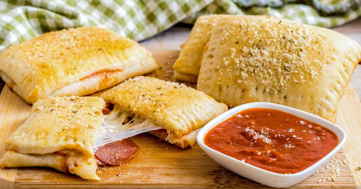 Back to School Pizza Pockets Lunch Handifoil quick and easy!