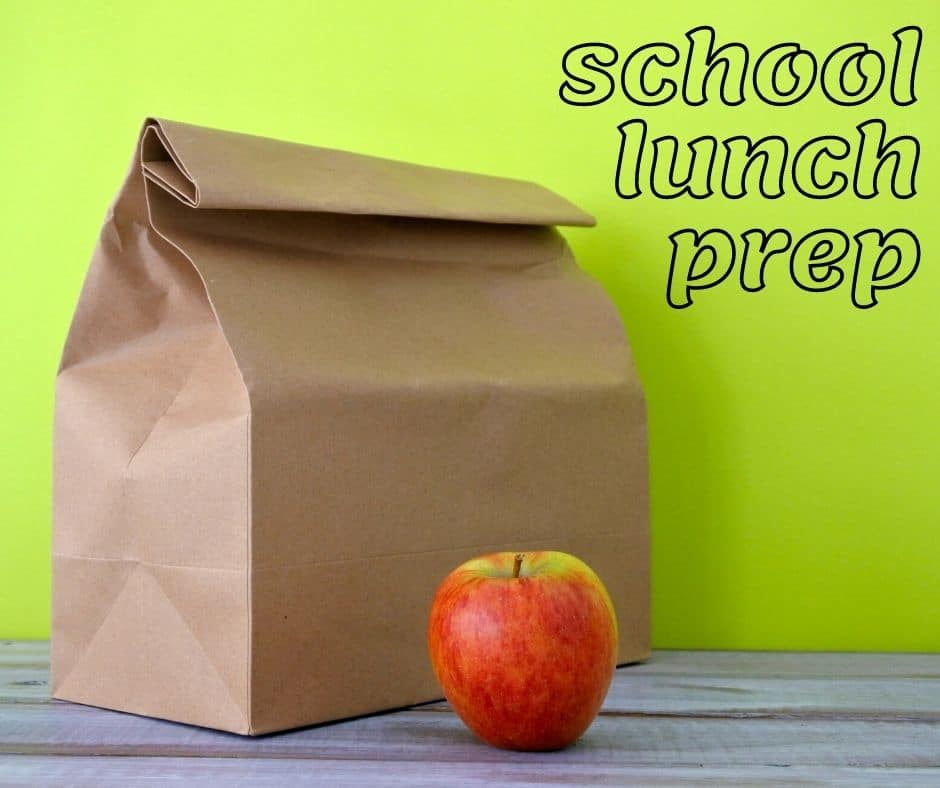 School Lunch prep