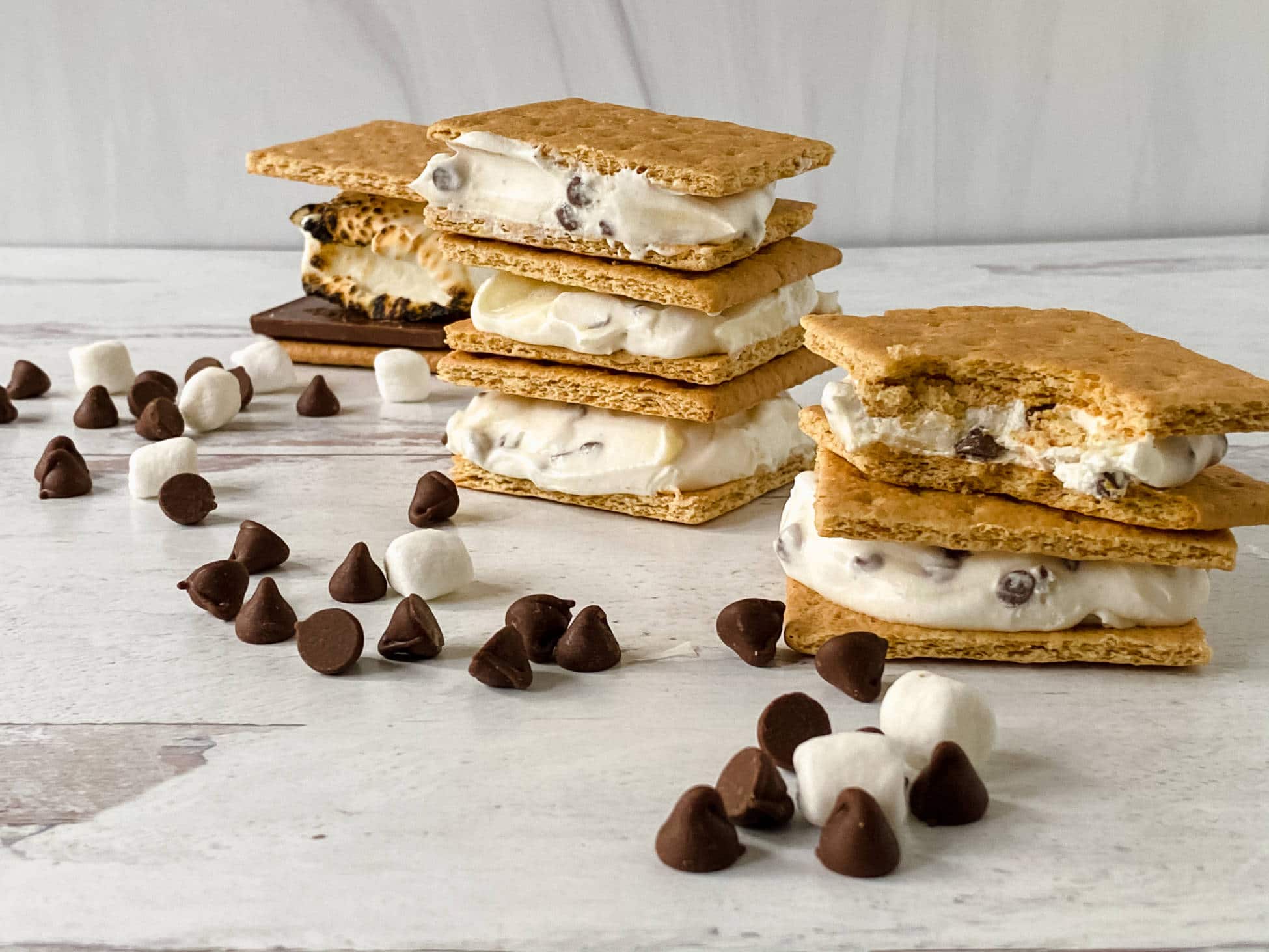 5 S'mores 3 Ice Cream Sandwiches horizontal