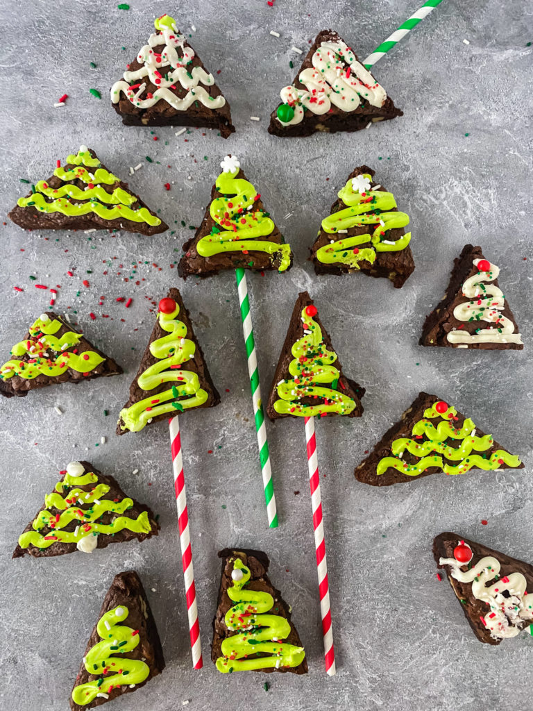 Brownie Trees on a stick