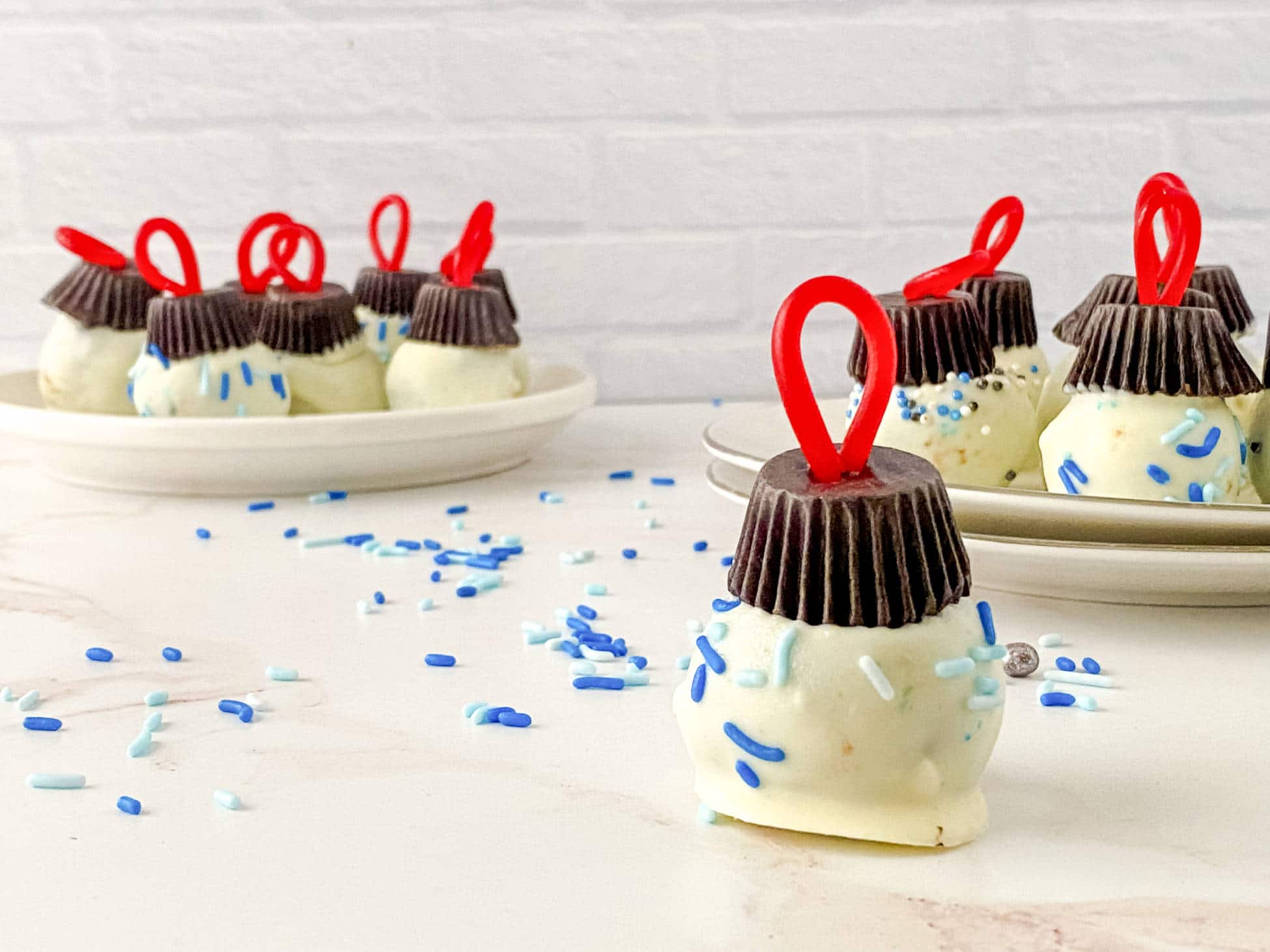Oreo Cheesecake Truffle Ornament