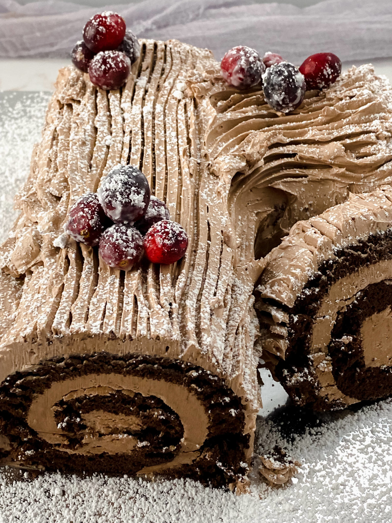 Traditional Yule Log Handifoil